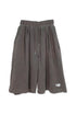 Mayte × Cycle ECHO STAR WASHED HALF PANTS -BROWN- *Last1